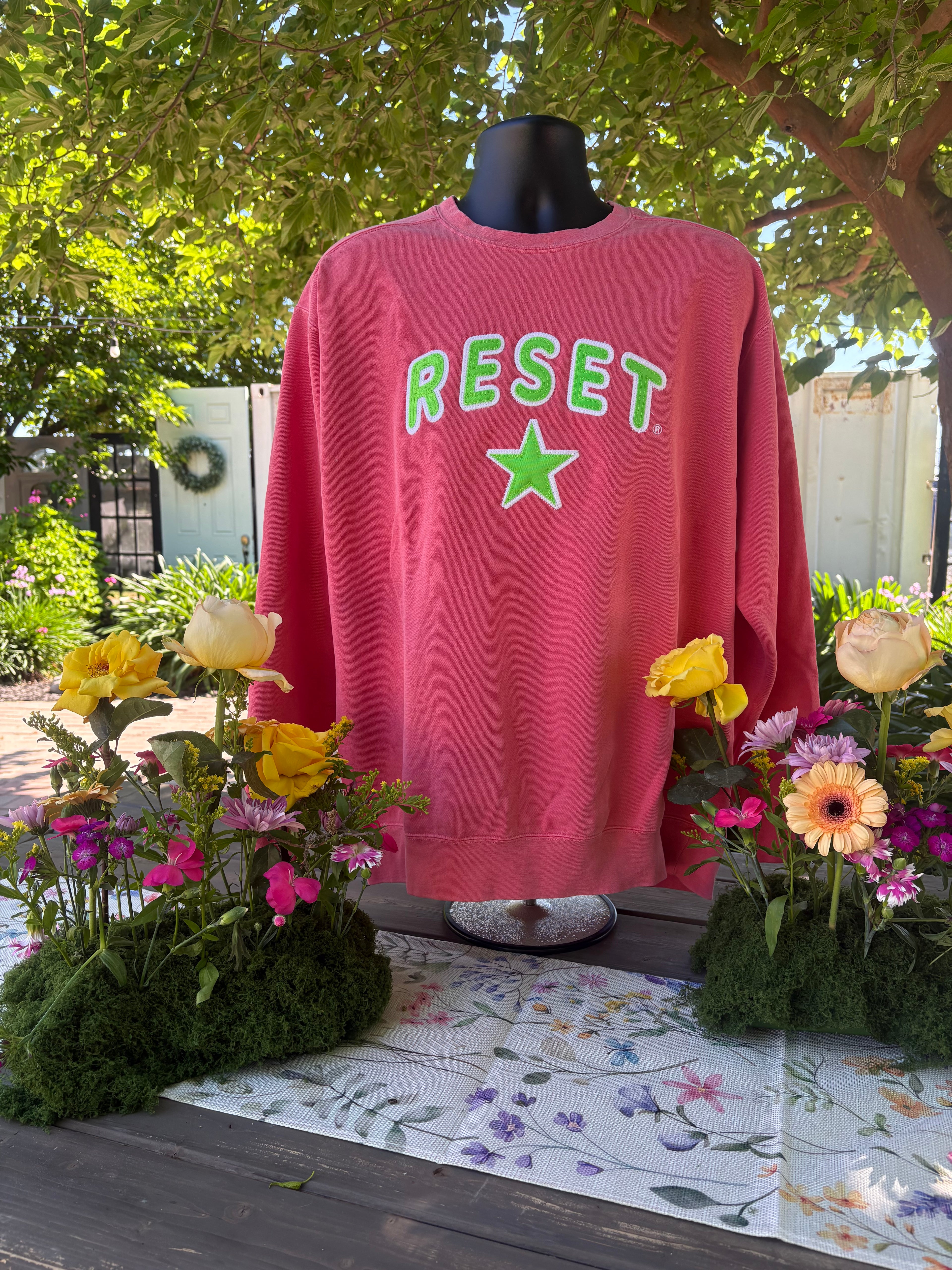 RESET Watermelon Tackle Twill Sweatshirt