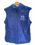 Women’s Cut Navy Fleece vest