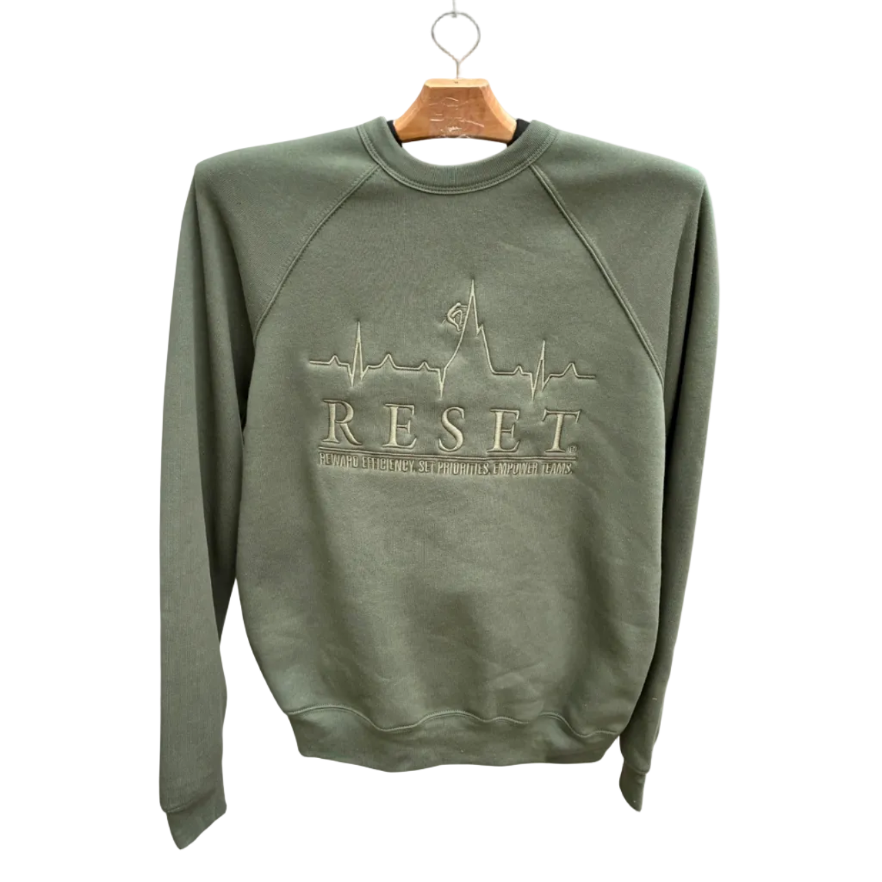 Military Green Supersoft Crewneck Sweatshirt