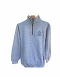 Grey 1/4 zip Sweatshirt