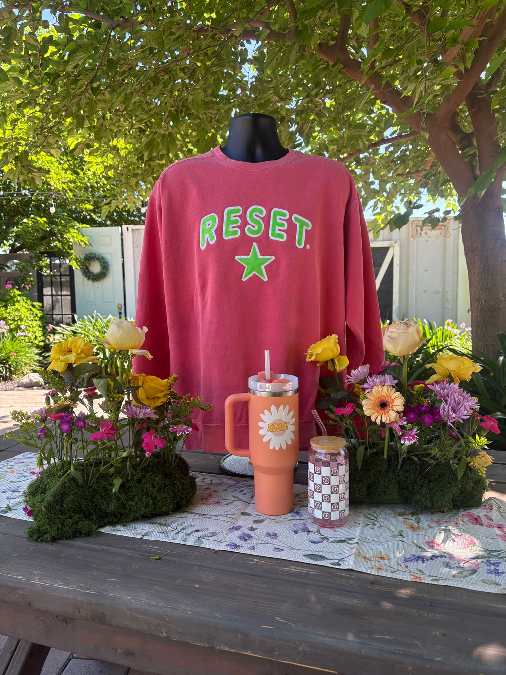 RESET Watermelon Tackle Twill Sweatshirt