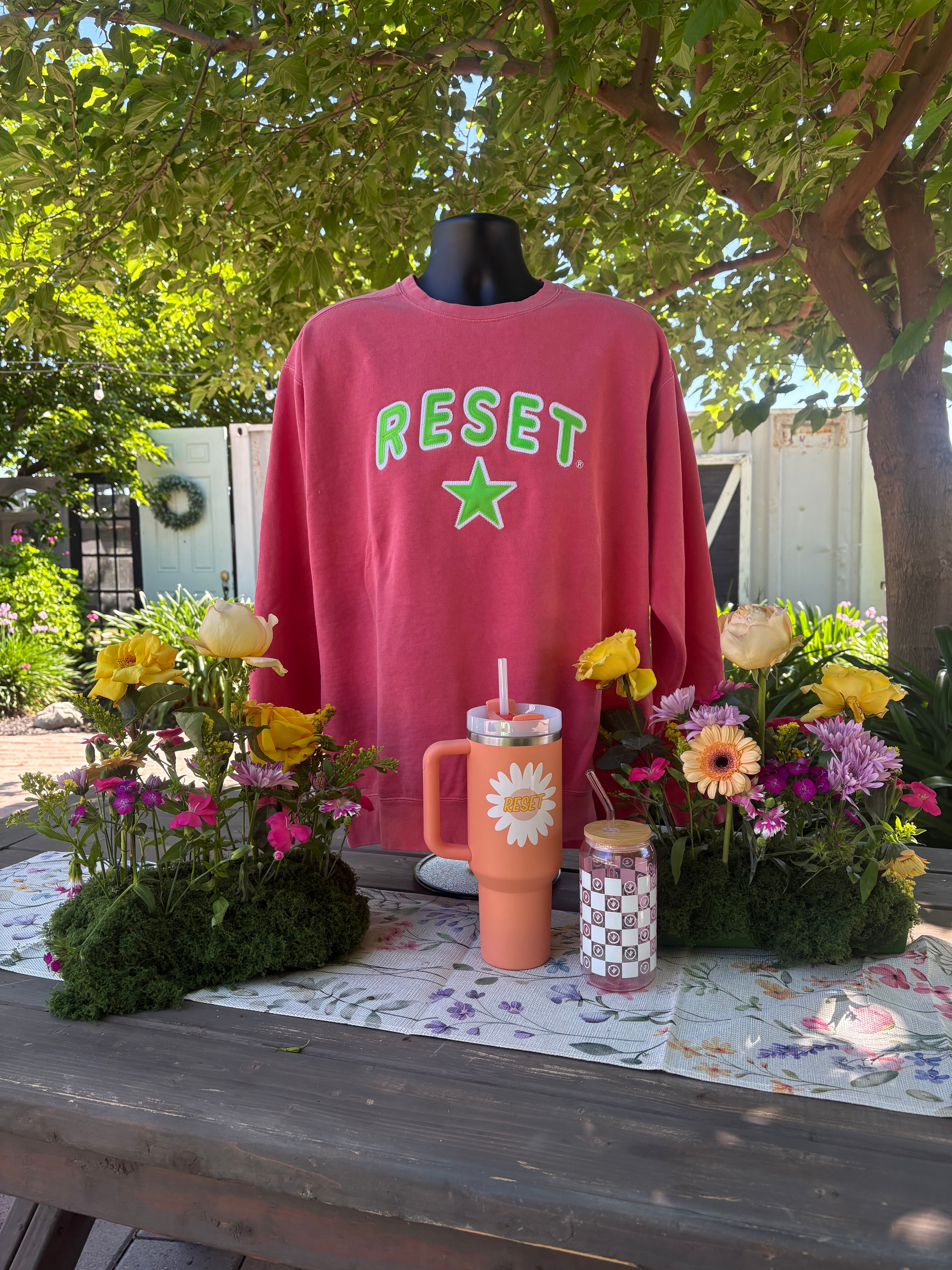 RESET Watermelon Tackle Twill Sweatshirt